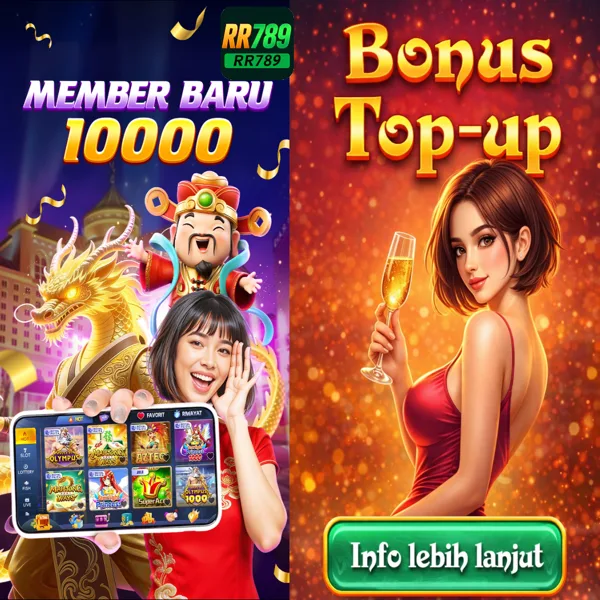 RR789 Bonus Member Baru 100%