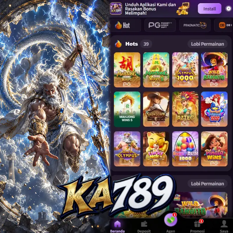 KA789 Masuk Resmi 2026 Aplikasi